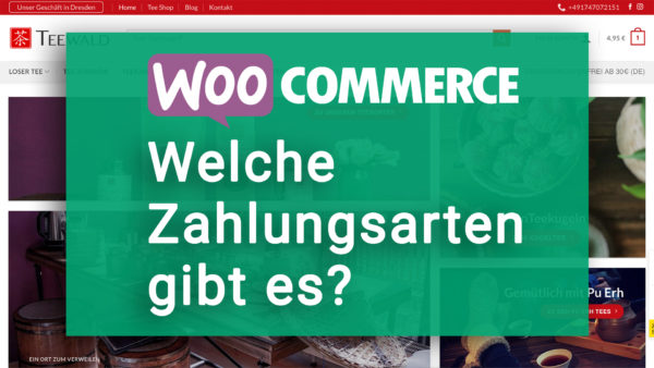 WooCommerce Welche Zahlungsarten sind möglich oder verfügbar?